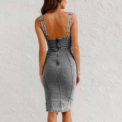 Monaco Chic Denim Dress