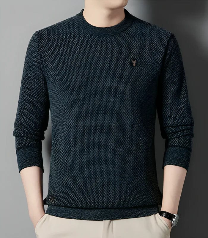 Reeve Fleece Lined Knit Sweater