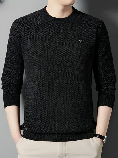 Reeve Fleece Lined Knit Sweater