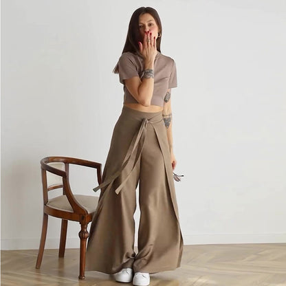 Victoria™ Wide Linen Pants