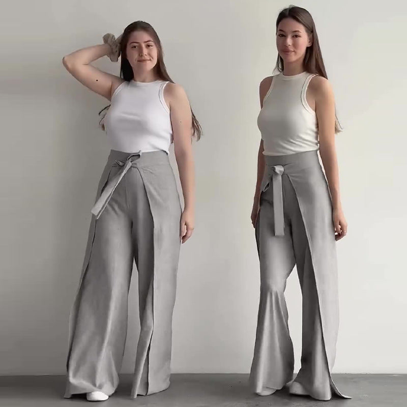 Victoria™ Wide Linen Pants