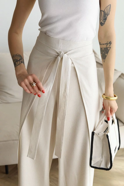 Victoria™ Wide Linen Pants