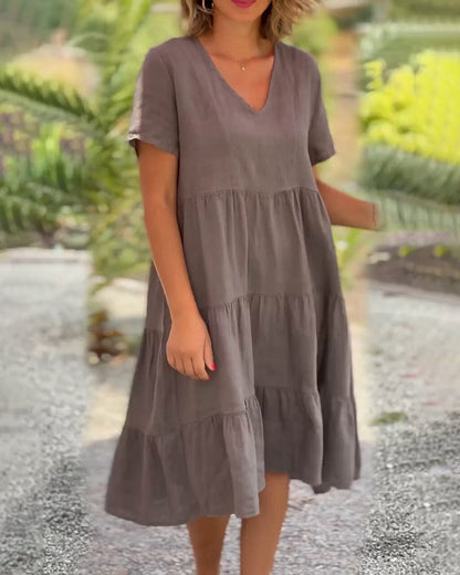 Reverie™ Cotton & Linen Dress