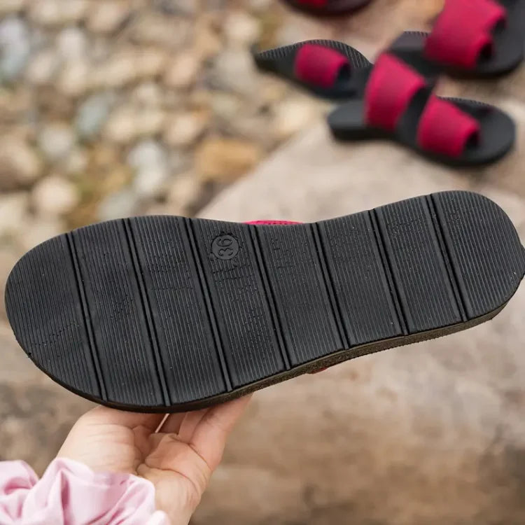 Breeze: Mesh Slider Sandals