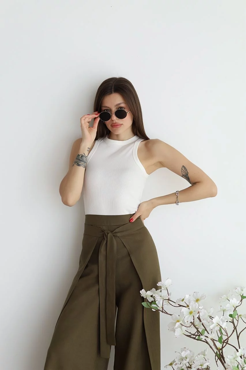 Victoria™ Wide Linen Pants