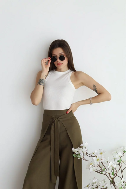 Victoria™ Wide Linen Pants