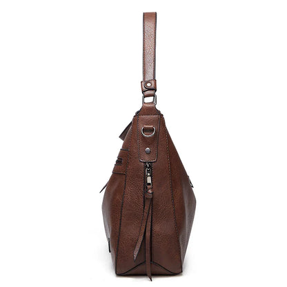 Fiona™ Classic leather shoulder bag