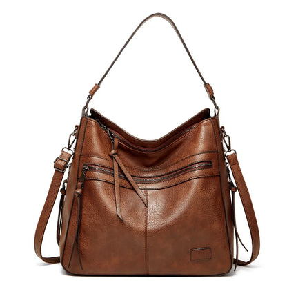 Fiona™ Classic leather shoulder bag