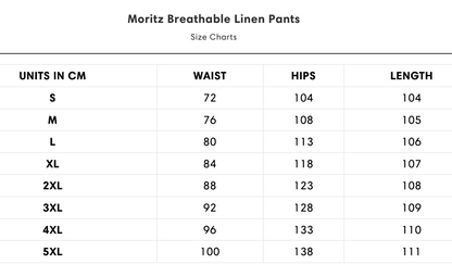 Moritz Breathable Linen Pants