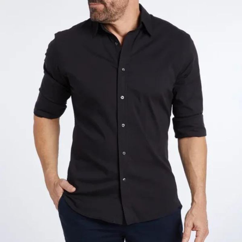 Apex™ Wrinkle free Zip-Up Shirt