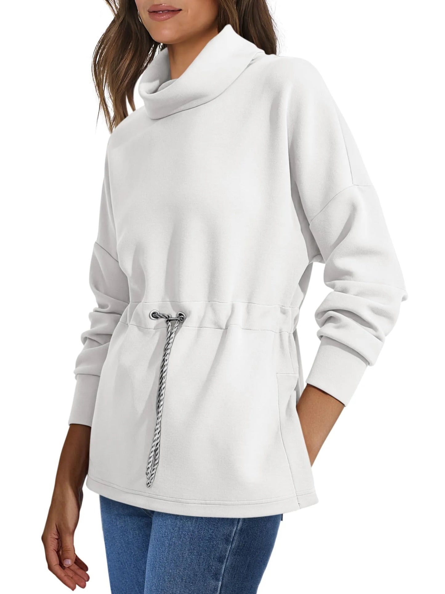 Eira™ Drawstring Waist Pullover