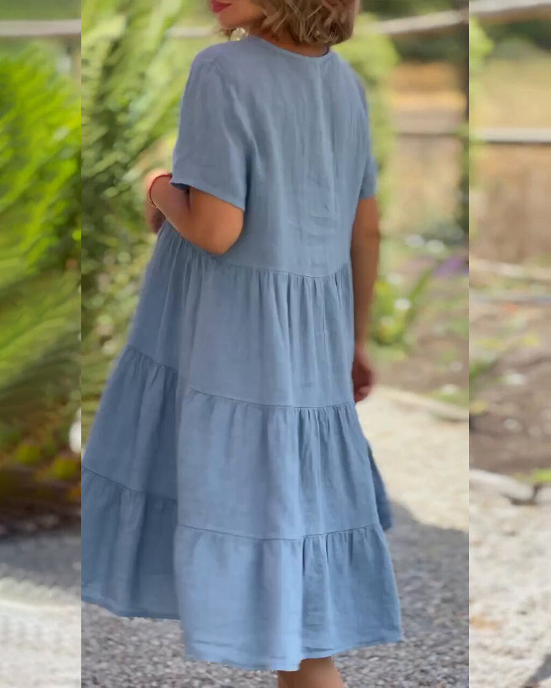 Reverie™ Cotton & Linen Dress