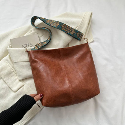 Chelsea - Vintage leather shoulder bag