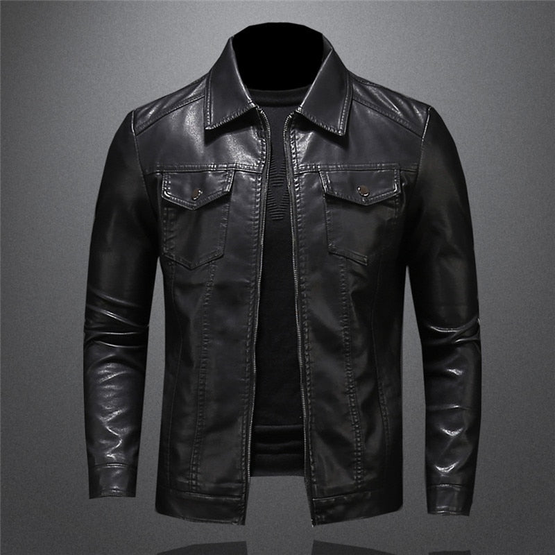 Carlo Leather Jacket (Check size chart)