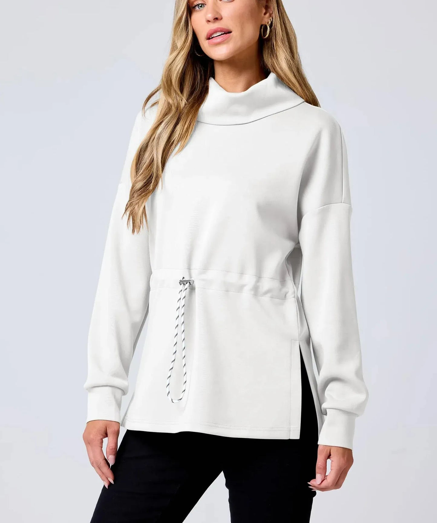 Eira™ Drawstring Waist Pullover