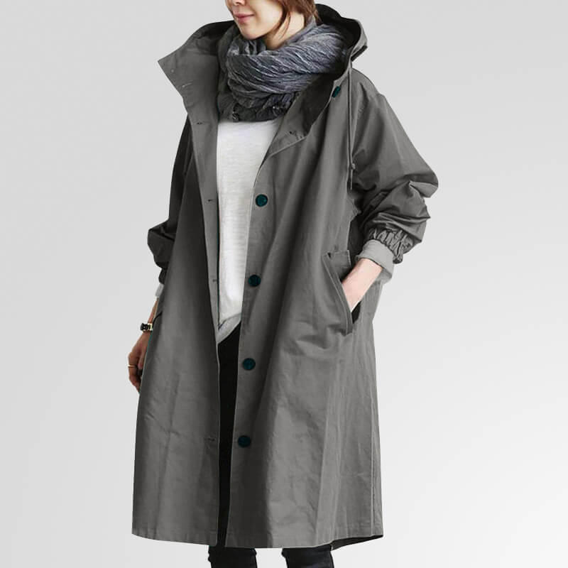 Alma Water-Repellent Trench Coat