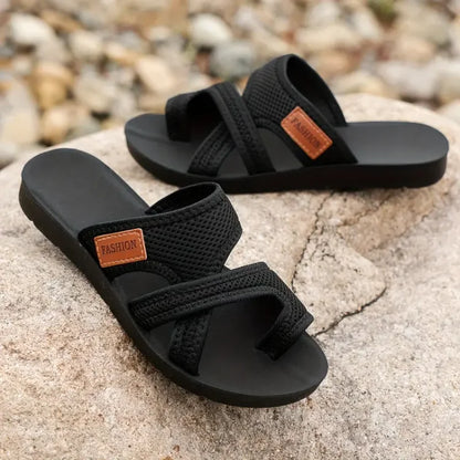 Breeze: Mesh Slider Sandals