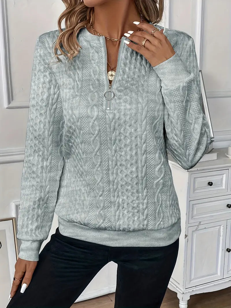 Elsa™ Sweater with Zipper