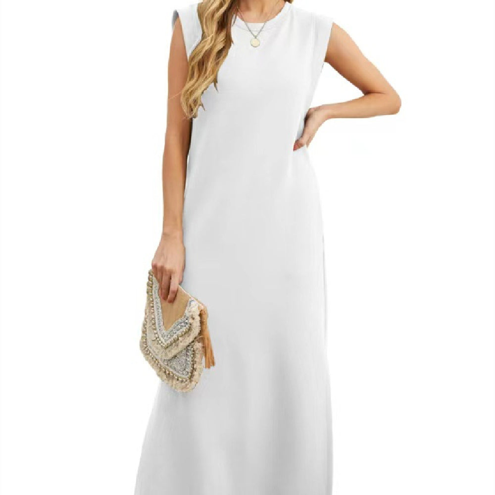 Emilia Wrinkle-free Split Hem Dress