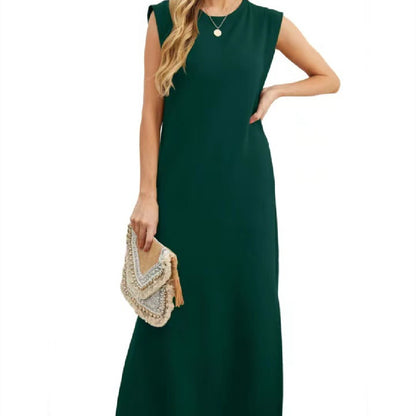 Emilia Wrinkle-free Split Hem Dress