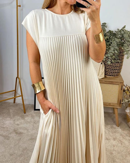 Orly™ Pleated Maxi Dress