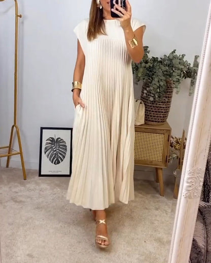 Orly™ Pleated Maxi Dress