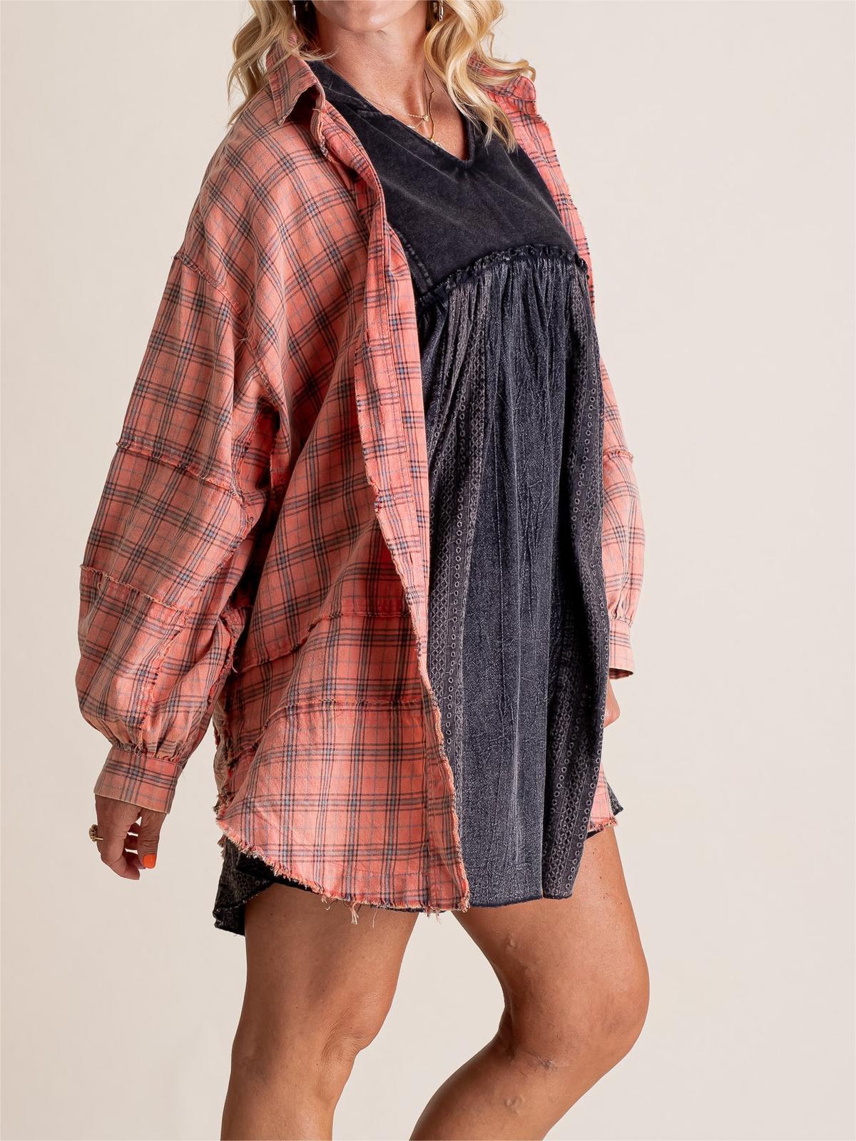 Flanella™ Shirt - Washed Oversized