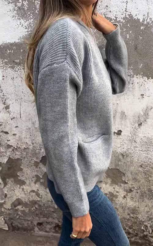 Tina Zipped Cotton Knit Jacket