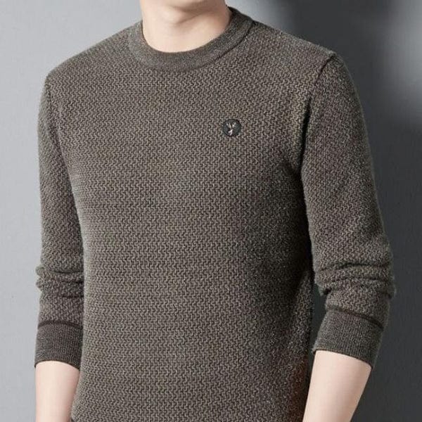 Reeve Fleece Lined Knit Sweater