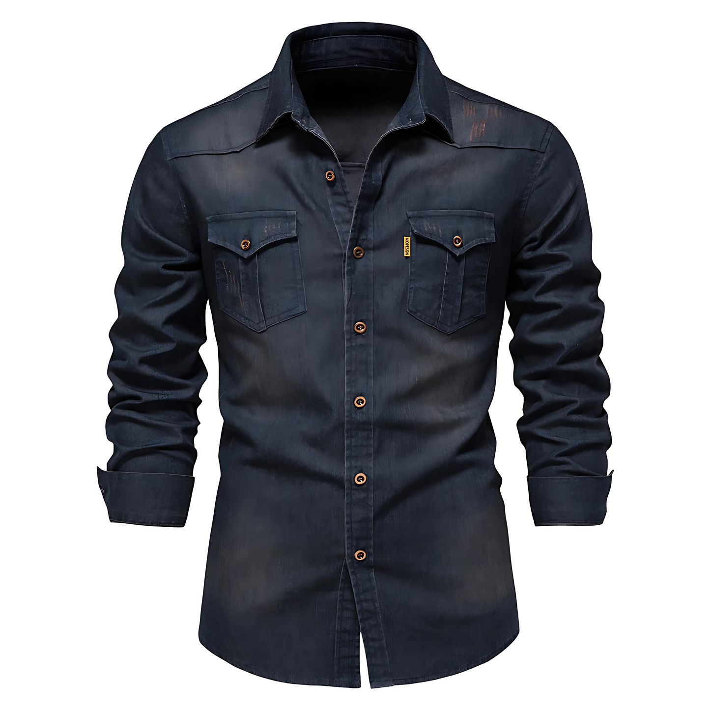 Reid FlexiFit Cotton Denim Shirt